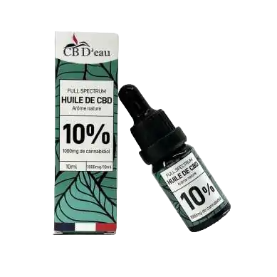 Huile de CBD 10% | CBD'eau