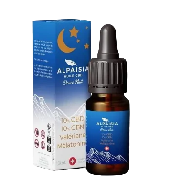 Huile de CBD 10% | Sommeil doux | Alpaisia