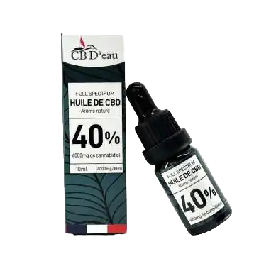 Huile de CBD 40% | CBD'eau